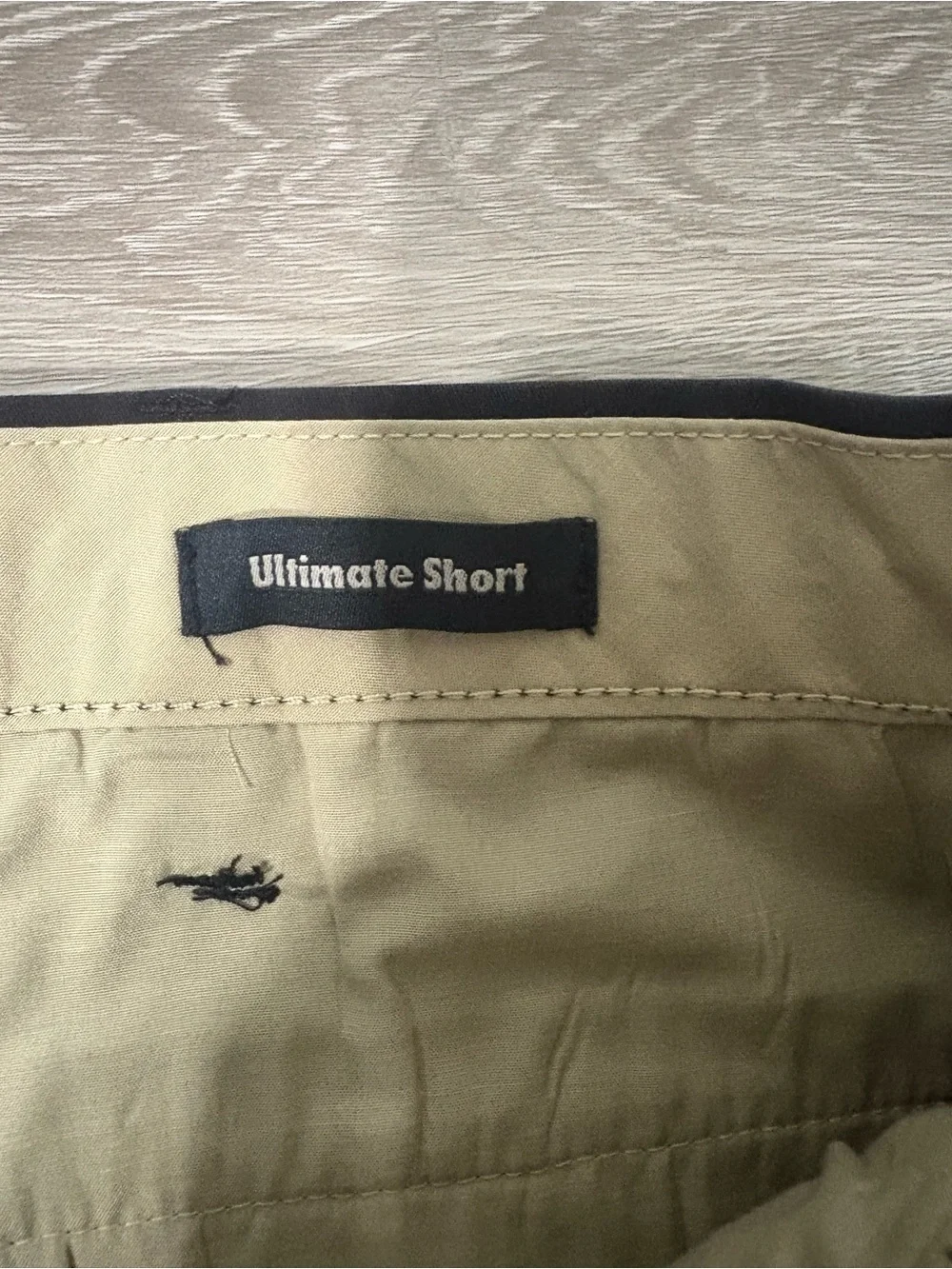 Dockers Black Flat-Front Men's Chino Shorts
